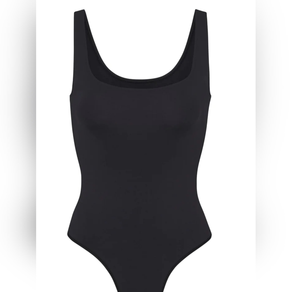 Soft smoothing thong bodysuit